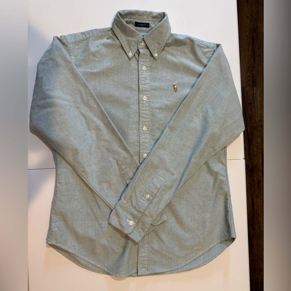 Ralph Lauren button down shirt. Open to bundle deal.
